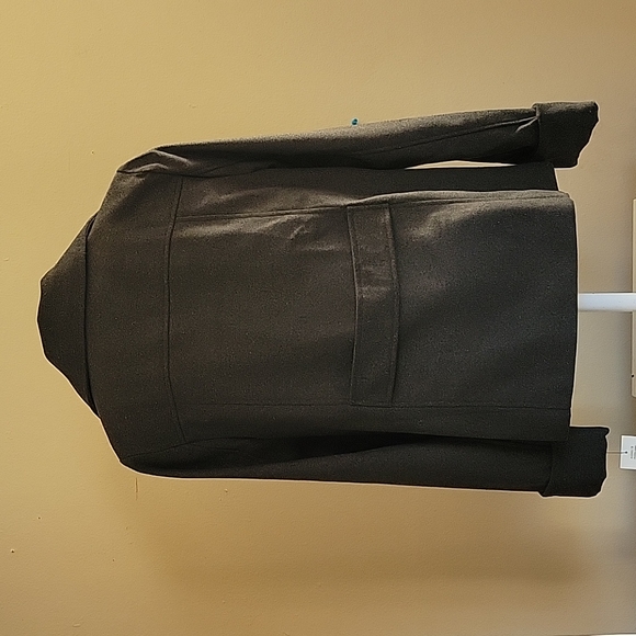 NWT Larry Levine | Womans Double Breasted Gray Coat Jacket - Picture 4 of 7